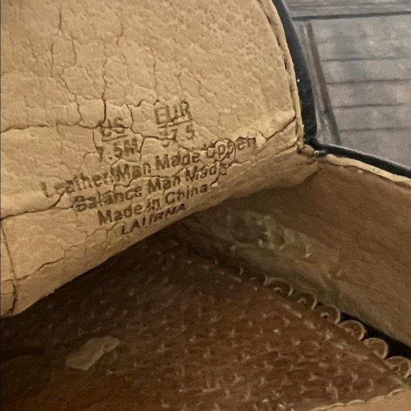 Sam‎ Edelman Linnie Bit Saddle 100% Black Leather Mule Flat Size 7.5 - Picture 9 of 9